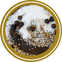 Pepper and salt flavor